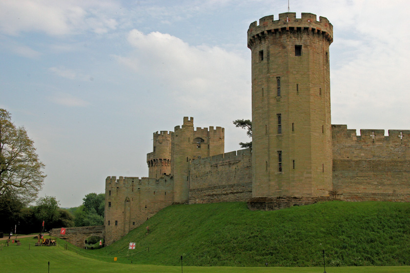 Warwick Castle - Guy's Tower and Gatehouse