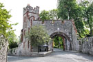 Entrance Gate to Ruthin Castle Hotel