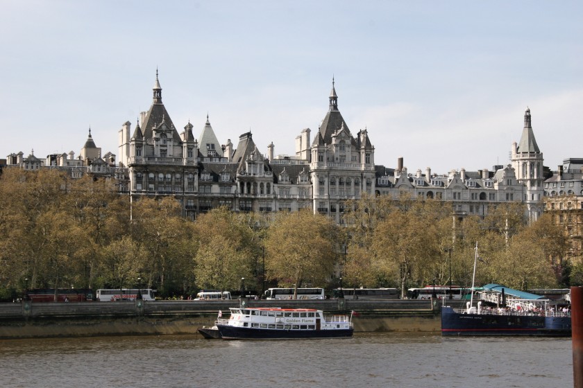 View from South Bank of the Thames