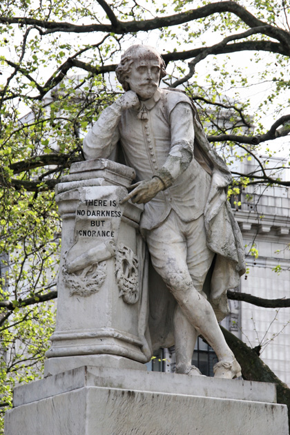 Leicester Square - Shakespeare Memorial