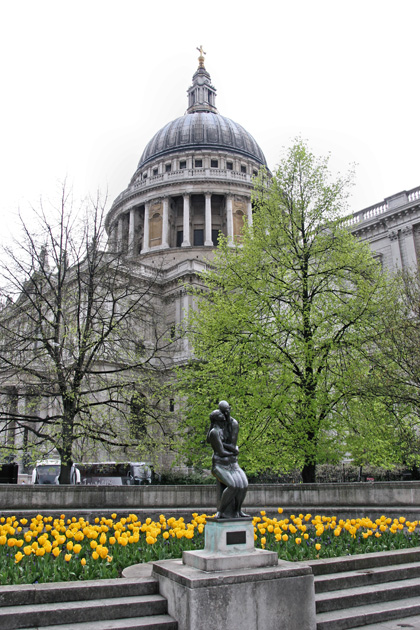 St. Paul's Cathedral from Gardens