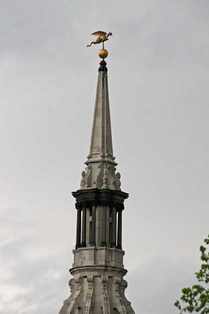 St. Mary-le-Bow Church Dragon Weather Vane