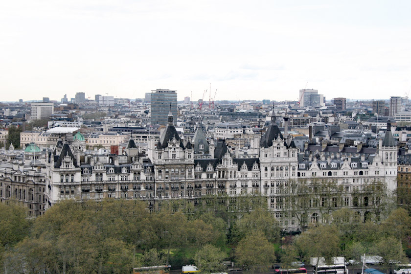 London Scene from the London Eye