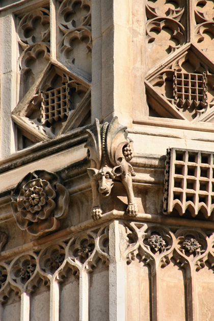 Westminster Abbey Gargoyle Detail