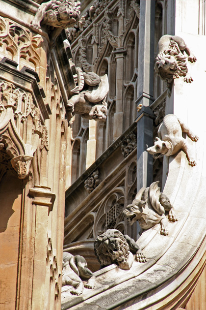 Westminster Abbey Gargoyle Detail