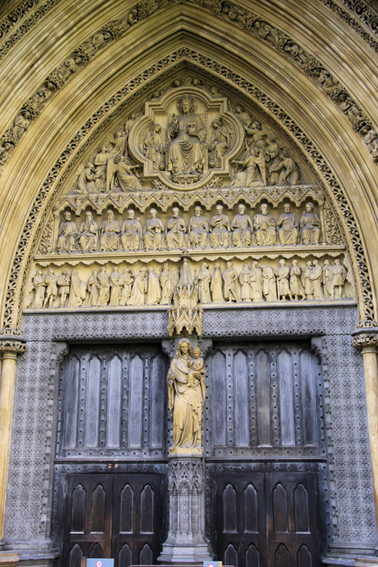 Westminster Abbey North Entrance Detail