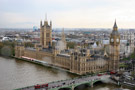 Houses of Parliament from the London Eye