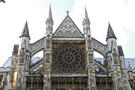 Westminster Abbey Outside View of Rose Window