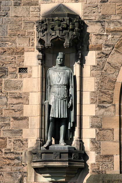 Statue of Robert the Bruce at the Main Gate