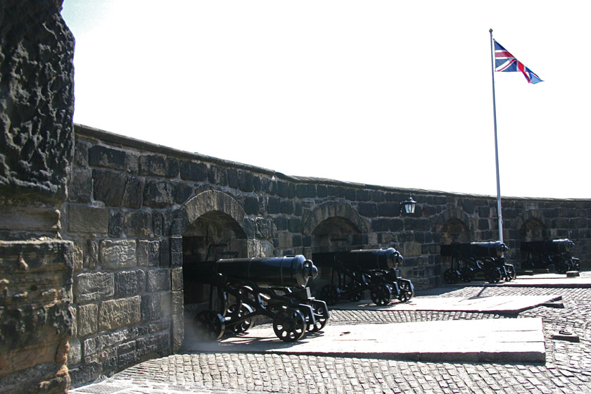 Edinburgh Castle Half-Moon Battery