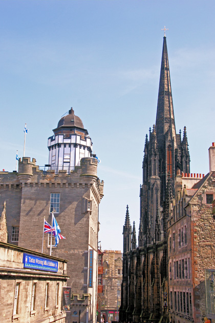 Camera Obscura and The Hub on the Royal Mile