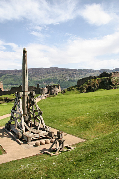 Trebuchet at Urquhart Castle