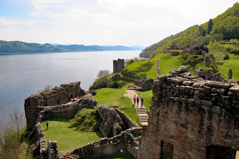 Urquhart Castle and Loch Ness