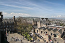 View of Barracks from Castle Tower