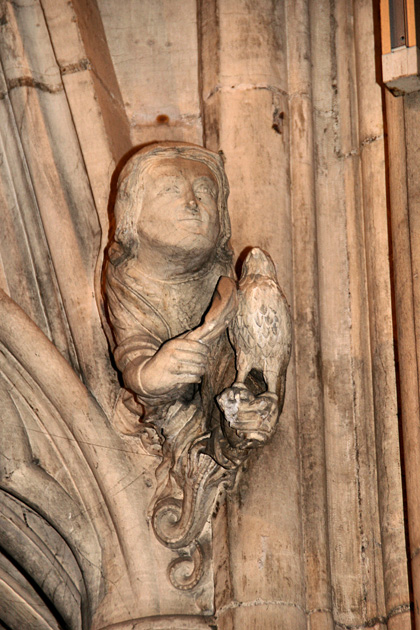 Wall Carvings in Chapter House