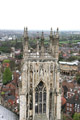 West Tower Detail from York Minster Central Tower