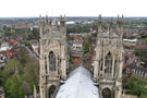 West Towers from York Minster Central Tower