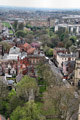 City of York from York Minster Central Tower