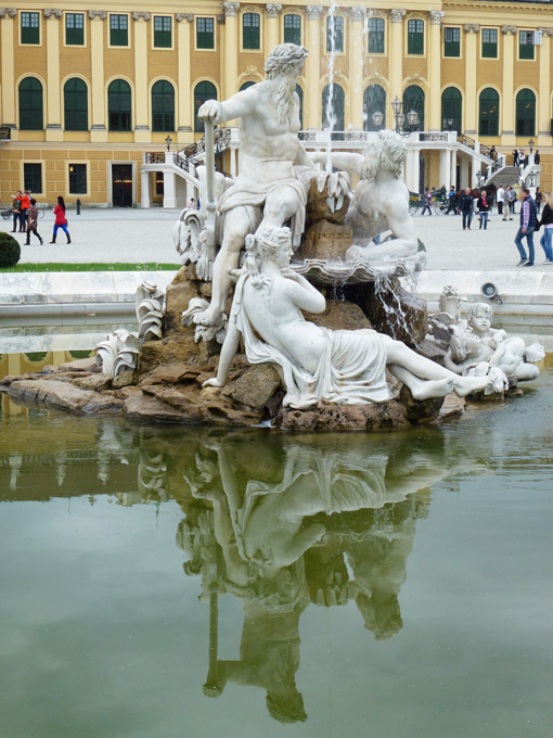 Schönbrunn Palace Fountain