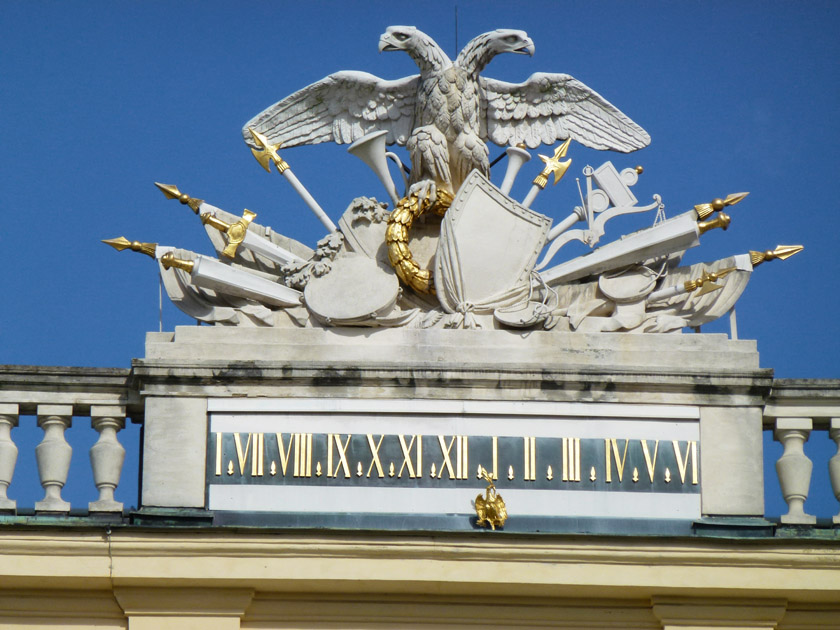 Austrian Eagle Atop Glorette, Schönbrunn Palace