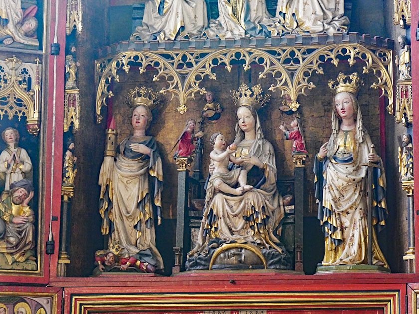 Wiener Neustädter Altar Triptych Close-Up, St. Stephan's