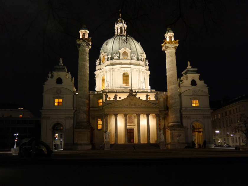 Karlskirche at Night