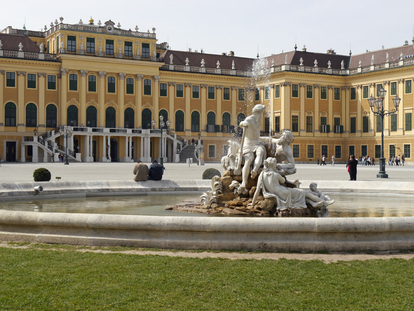 Schönbrunn Palace Fountain