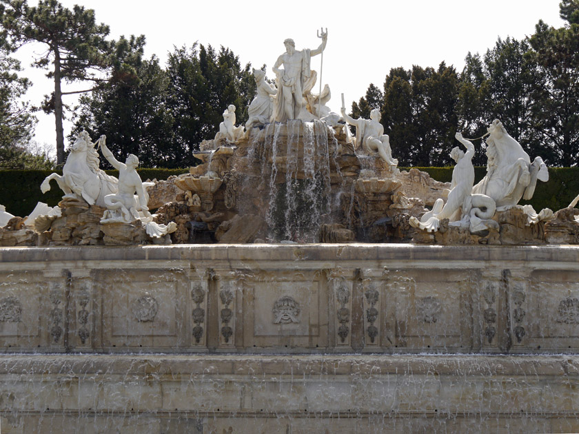 Schönbrunn Palace Neptune Fountain