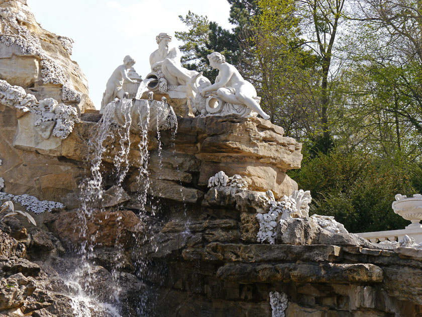 Schönbrunn Palace Obelisk Fountain Detail