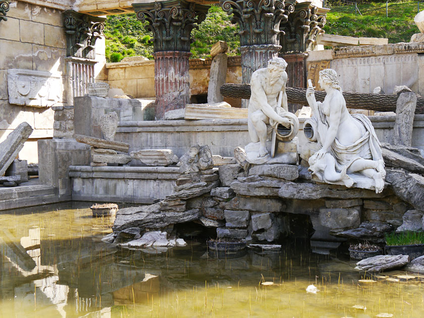 Roman Ruin at Schönbrunn Detail