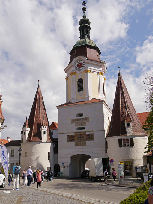 Steiner Tor , Old Town City Gate of Krems, Austria