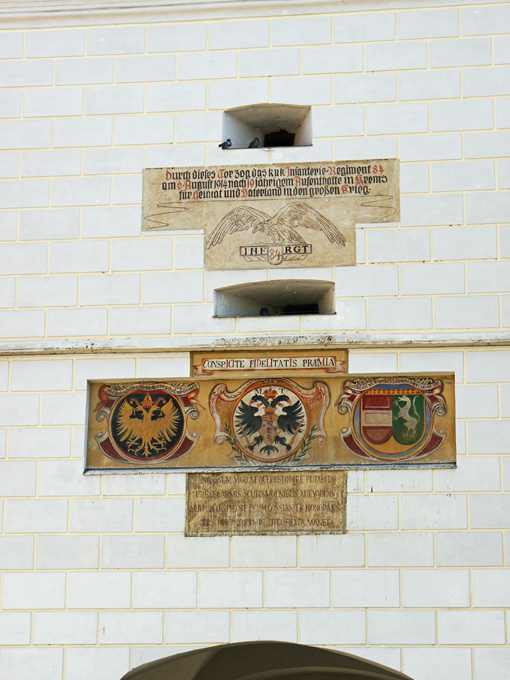 Coat of Arms Detail on Steiner Tor