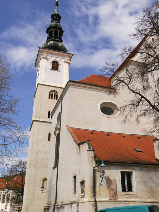 Piaristenkirche Clock Tower, Krems