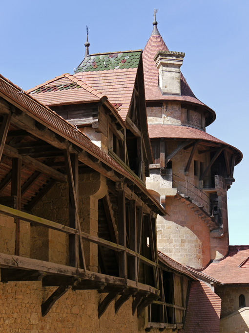 Kreuzenstein Castle Upper Walkway and Tower