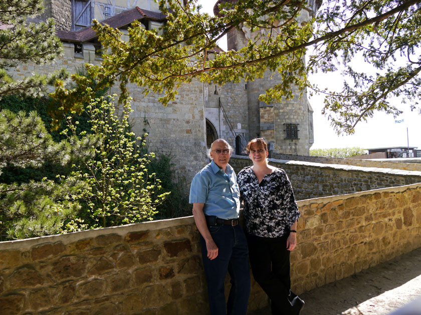 Becky and Jim at Kreuzenstein Castle