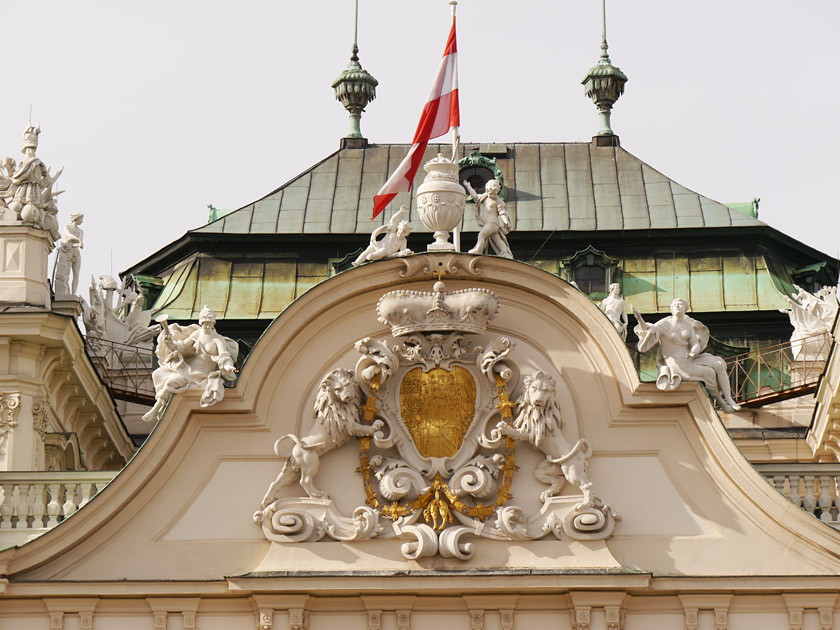 Upper Belvedere Palace Roof Detail