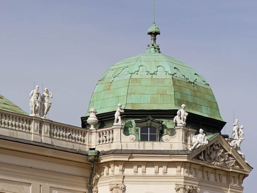 Upper Belvedere Palace Roof Detail