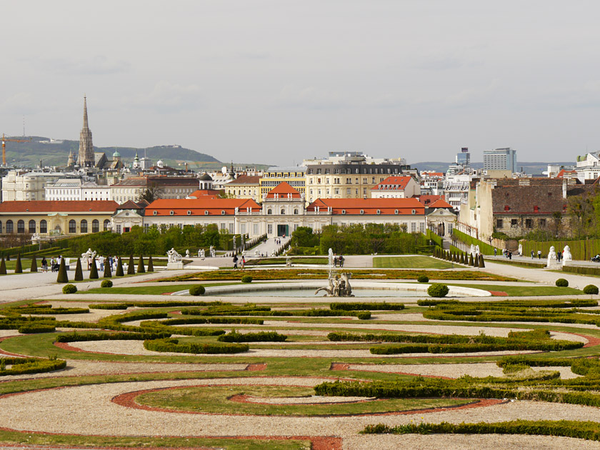 Belvedere Gardens and Lower Palace