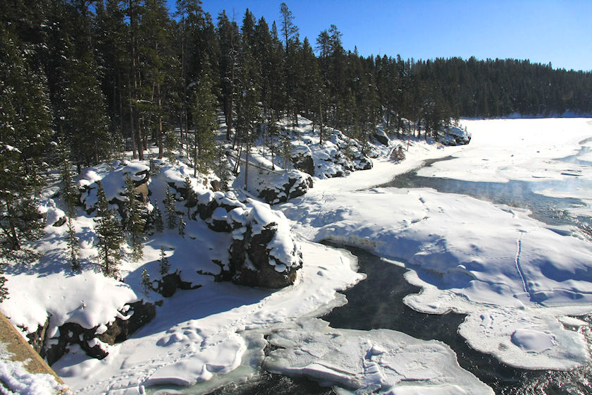 Yellowstone River Near Canyon Village