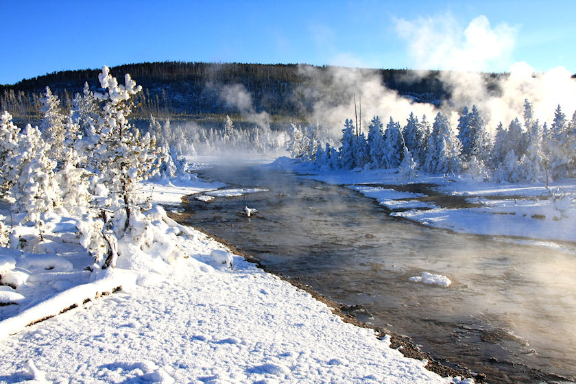 Gibbon River Near Norris Geyser Basin