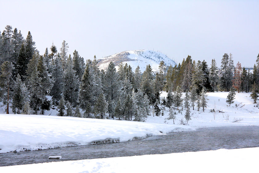 Firehole River - Midway Geyser Basin Scenery