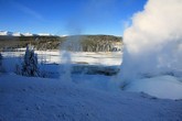 Norris Geyser Basin Scenery