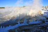 Norris Geyser Basin Scenery