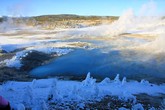 Norris Geyser Basin Scenery